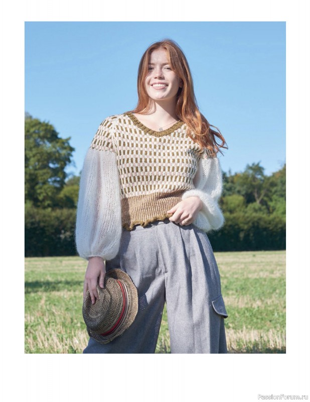 Вязаные проекты в книге «Fair Isle Fashion Knits». Продолжение