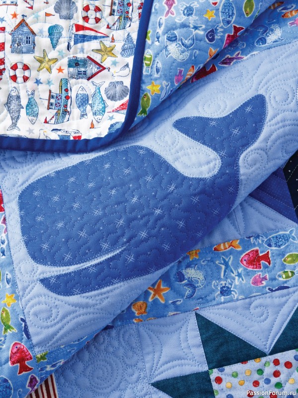 Коллекция проектов для рукодельниц в журнале «American Patchwork & Quilting №194 2025»