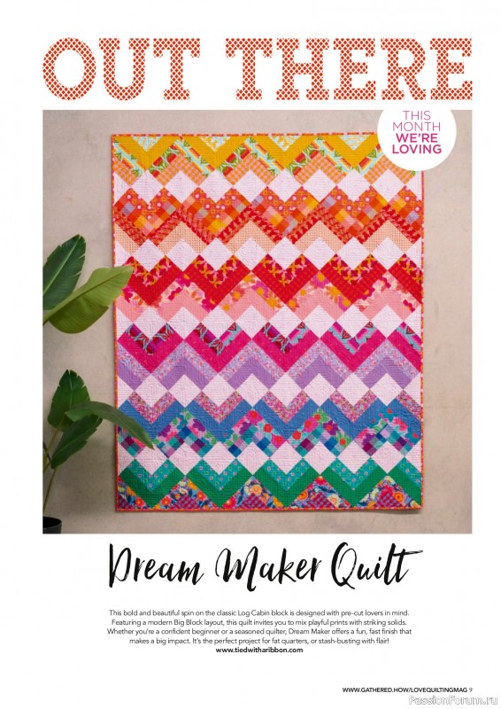 Коллекция проектов для рукодельниц в журнале &laquo;Love Patchwork & Quilting №159 2026&raquo;