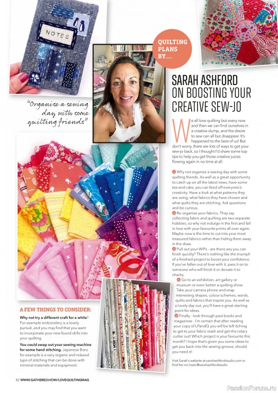 Коллекция проектов для рукодельниц в журнале &laquo;Love Patchwork & Quilting №163 2026&raquo;