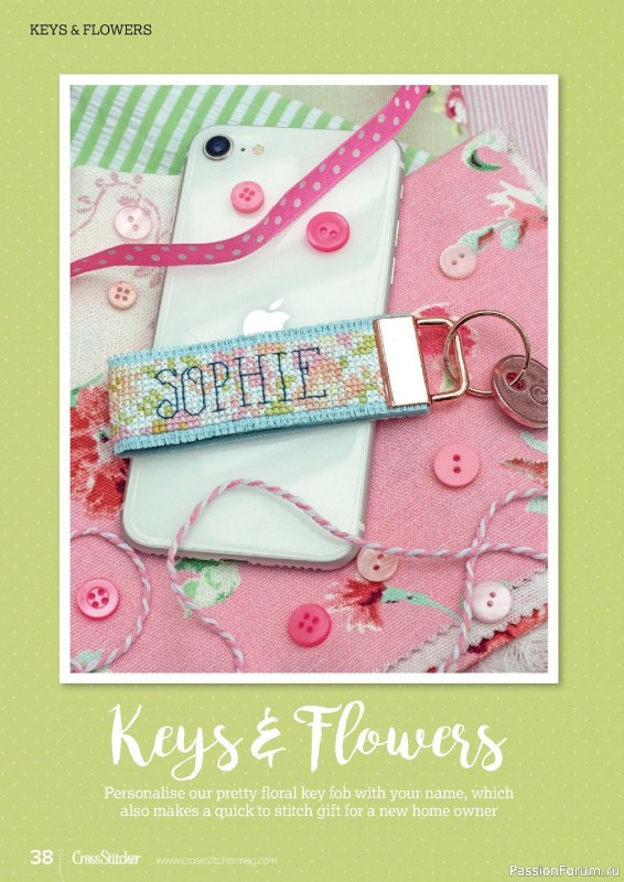 Коллекция вышивки в журнале «CrossStitcher №385 2022»