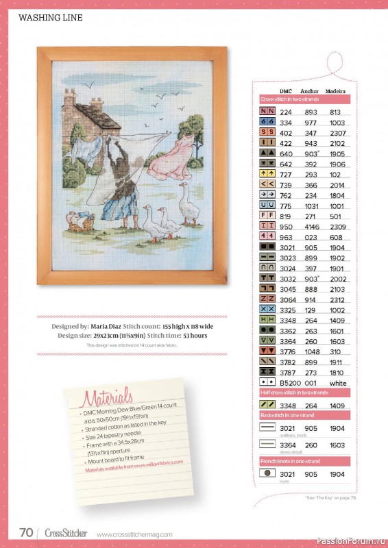 Коллекция вышивки в журнале «CrossStitcher №424 2025»