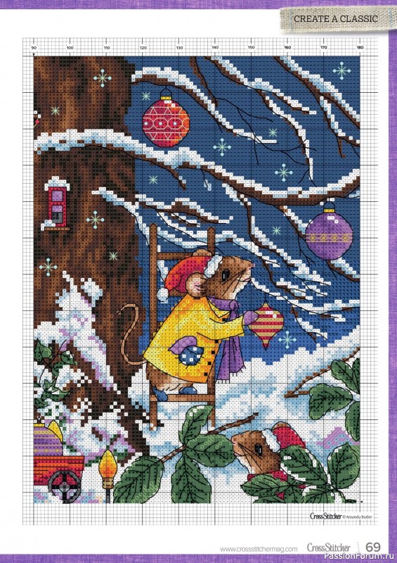 Коллекция вышивки в журнале «CrossStitcher №428 2025»