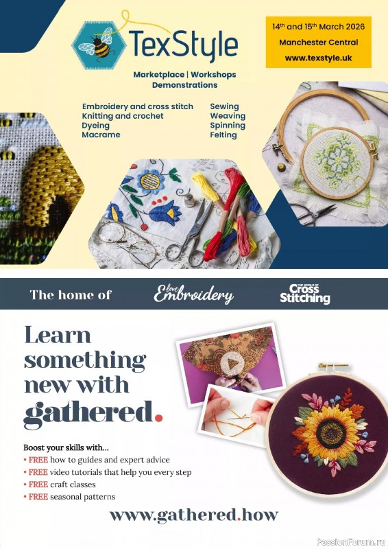 Коллекция вышивки в журнале «Love Embroidery №73 2025»