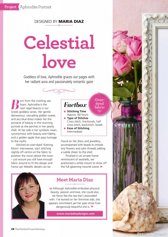 Коллекция вышивки в журнале &laquo;The World of Cross Stitching №370 2026&raquo;