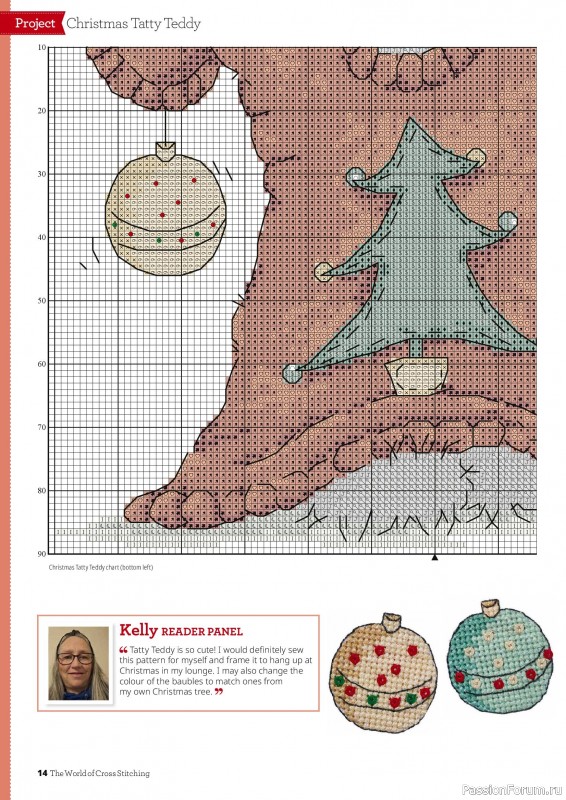 Коллекция вышивки в журнале «The World of Cross Stitching №378 2026»