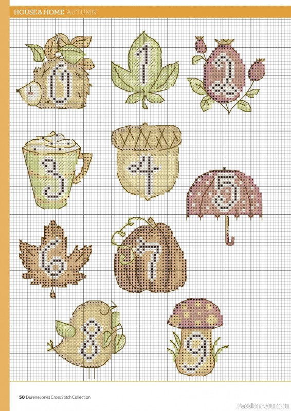 Коллекция вышивки в журнале &laquo;Ultimate Cross Stitch Collection - Durene Jones 2026&raquo;. Часть 1