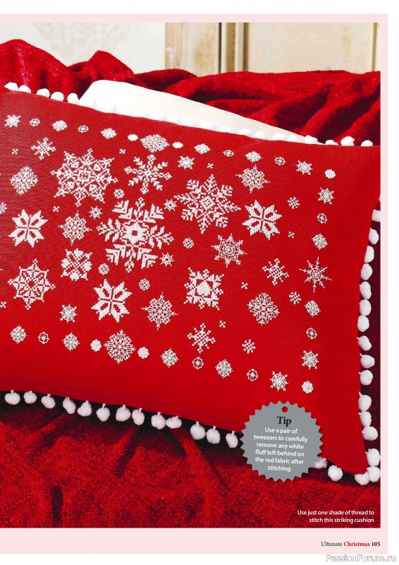 Коллекция вышивки в журнале «Ultimate CrossStitch – Christmas 2026»