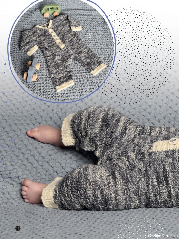 Вязаные модели для детей в журнале «Baby Maschenmode №67 2025»