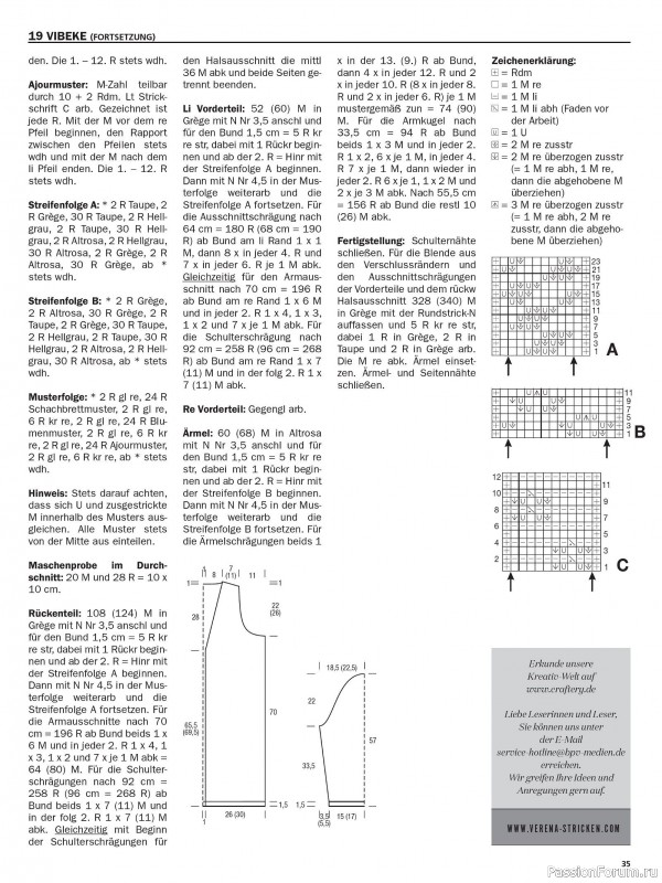 Вязаные модели в журнале &laquo;Maschentrends №2 2026&raquo;