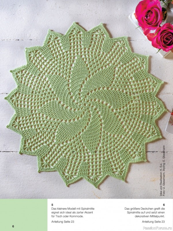 Вязаные проекты спицами в журнале «Hakeln Kreativ №1 2026»