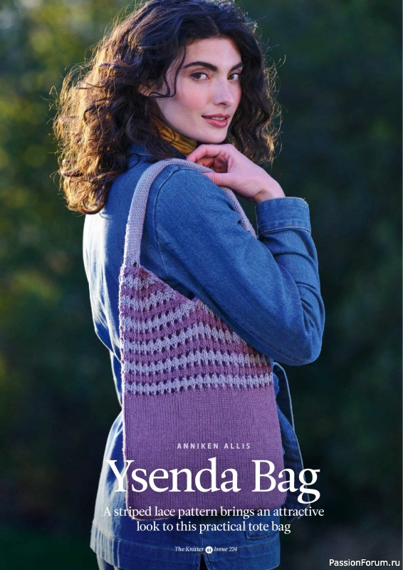 Вязаные проекты спицами в журнале «The Knitter №224 2026»