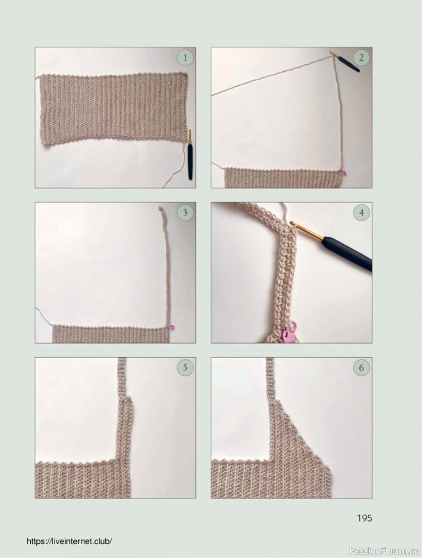 Вязаные проекты в книге «Поперечное вязание крючком от А до Я». Продолжение