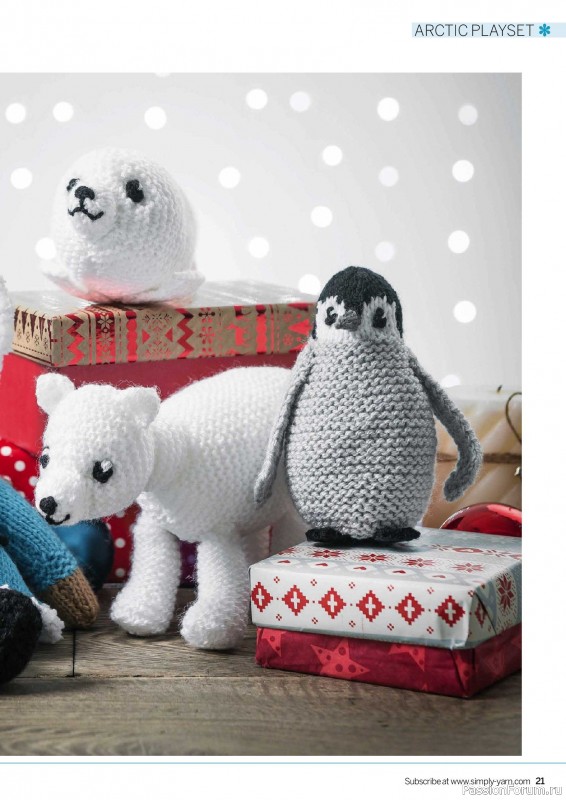 Вязаные проекты в журнале &laquo;Simply Knitting №282 2026&raquo;