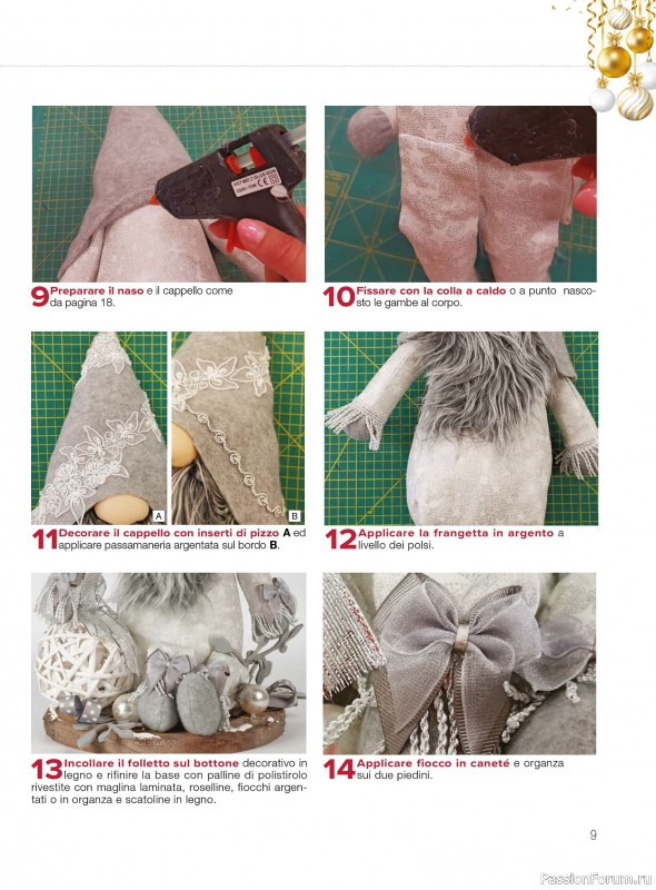 Коллекция проектов для рукодельниц в журнале «I Love Cucito Speciale №6 2025-2026 Natale»