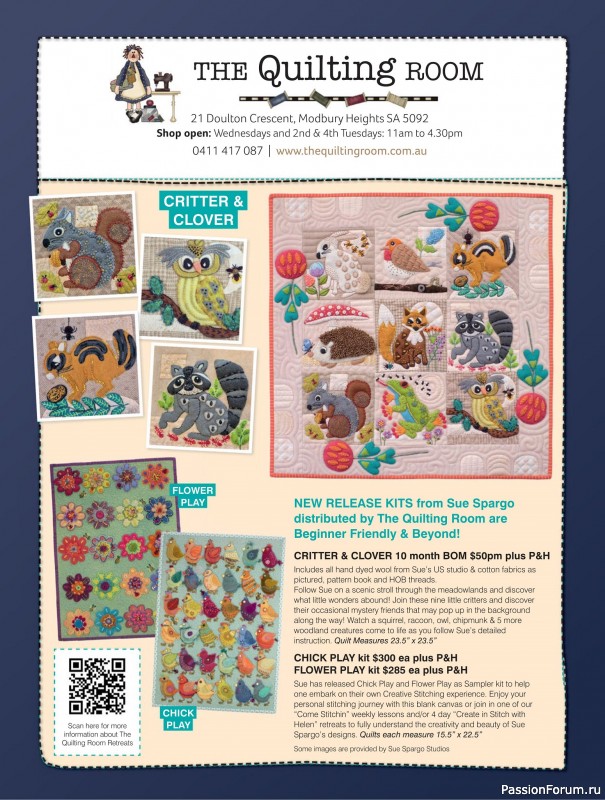 Коллекция проектов для рукодельниц в журнале «Quilters Companion №135 2025»