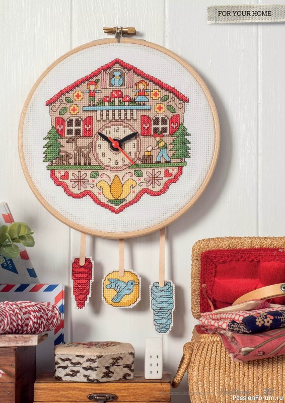 Коллекция вышивки в журнале «CrossStitcher №405 2024»