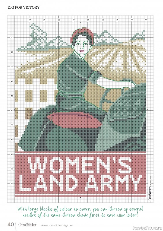 Коллекция вышивки в журнале «CrossStitcher №425 2025»