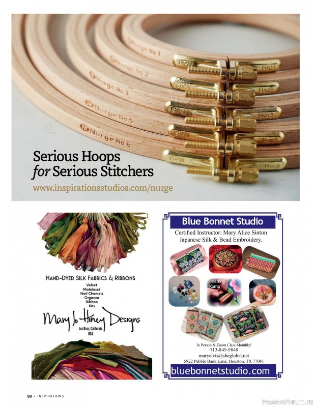 Коллекция вышивки в журнале &laquo;Inspirations №130 2026&raquo;