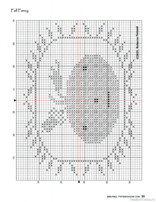 Коллекция вышивки в журнале «Punch Needle & Primitive Stitcher – Fall 2025»