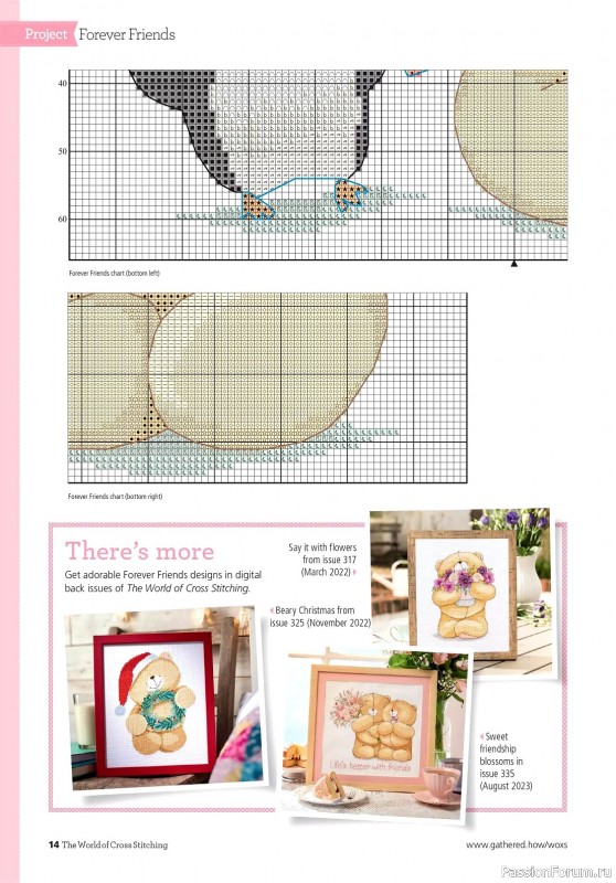Коллекция вышивки в журнале «The World of Cross Stitching - Special 2023»