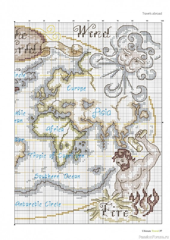 Коллекция вышивки в журнале &laquo;Ultimate Cross Stitch Travel 2026&raquo;