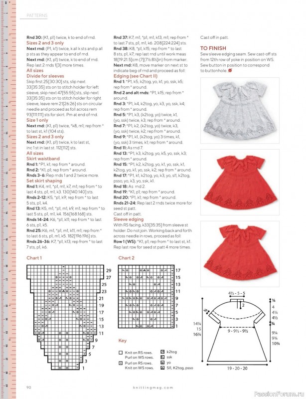 Вязаные модели спицами в журнале «Knitting №228 2022»