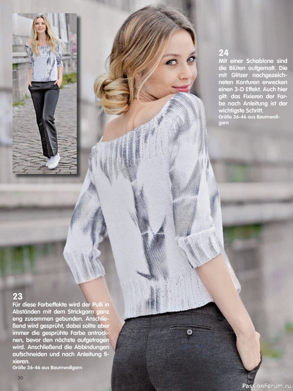 Вязаные модели в журнале «Sandra Sonderheft SA321 2026»