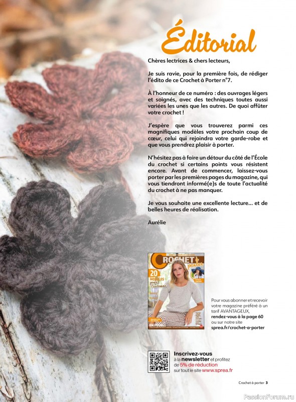 Вязаные проекты крючком в журнале &laquo;Crochet a porter №7 2026&raquo;