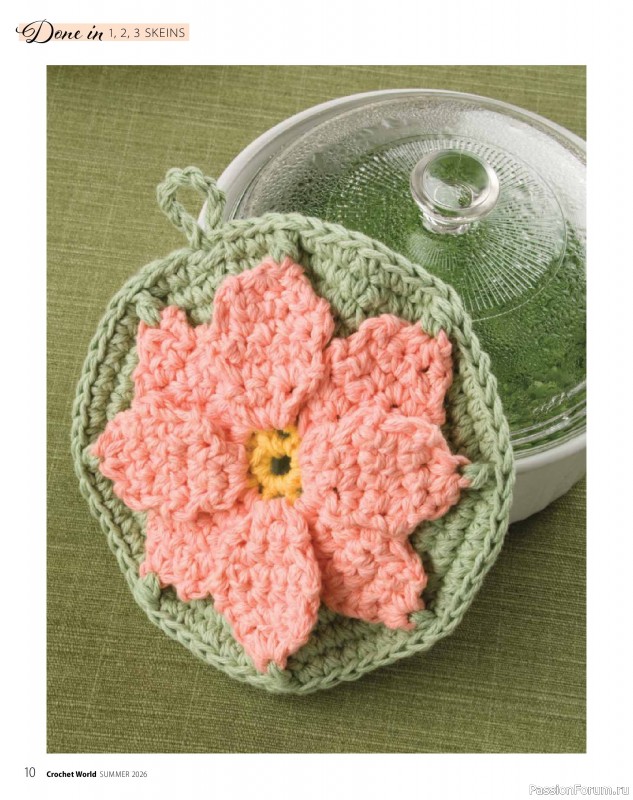 Вязаные проекты крючком в журнале &laquo;Crochet World - Summer 2026&raquo;