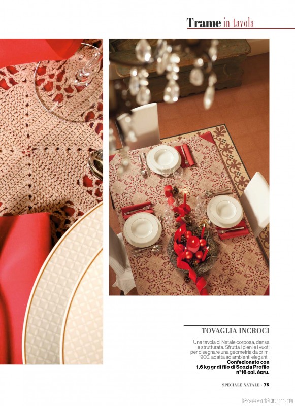 Вязаные проекты крючком в журнале «Profilo Uncinetto Speciale №6 2025»