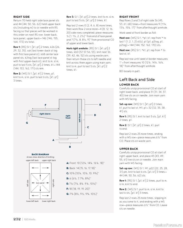 Вязаные проекты в книге &laquo;100 Knits: Interweave's Ultimate Pattern Collection&raquo;. Часть 2