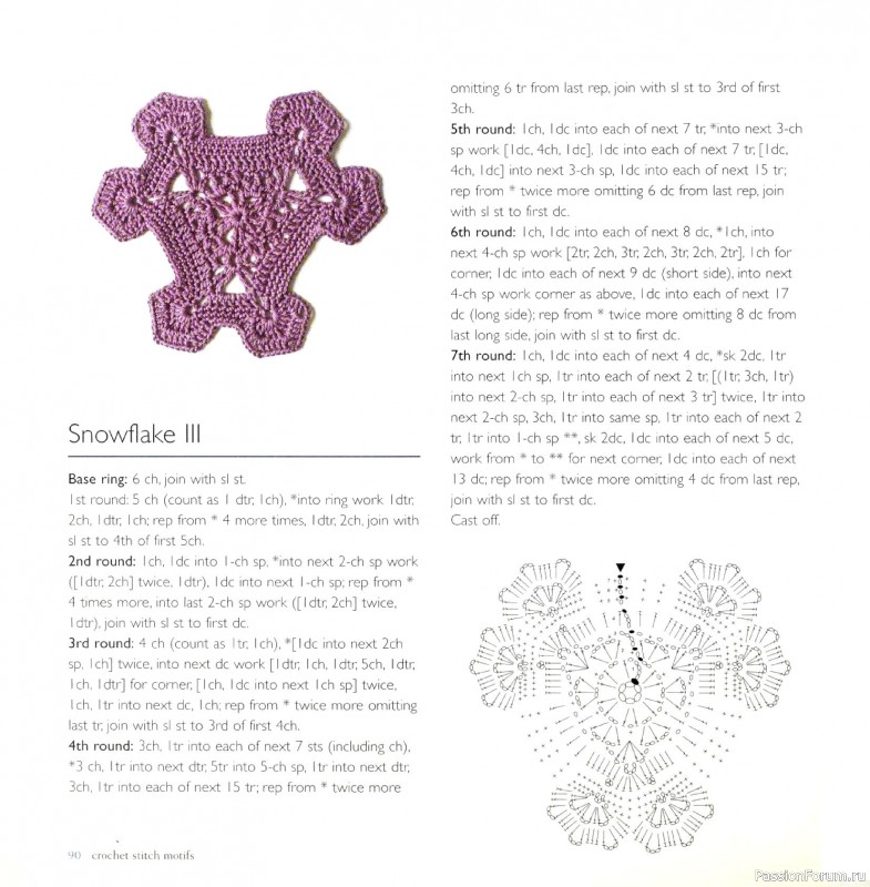 Вязаные проекты в книге &laquo;Crochet Stitch Motifs&raquo;.