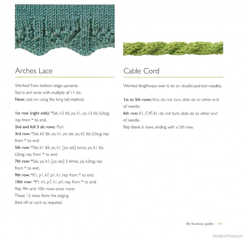 Вязаные проекты в книге &laquo;Knit Edgings & Trims 150 Stitches&raquo;.