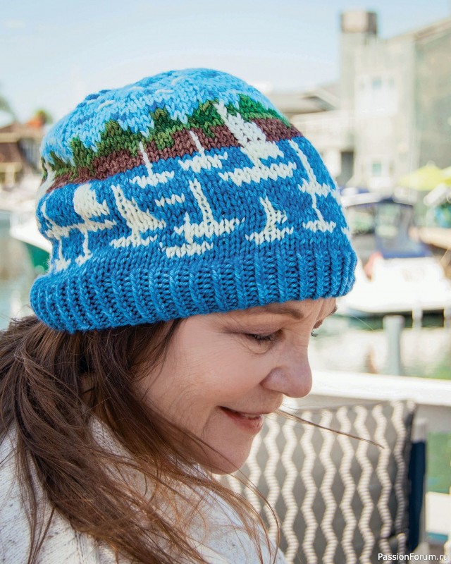 Вязаные проекты в книге «Knitting the U.S.A.». Часть 1