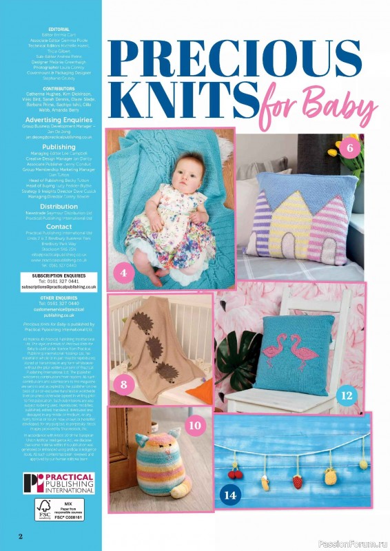 Вязаные проекты в журнале «Knit Now №189 2025»