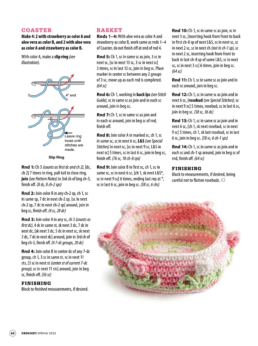 Весенняя коллекция в журнале "Crochet! - Spring" 2022