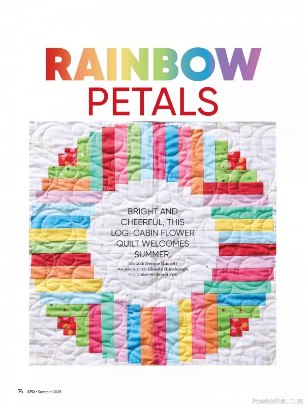 Коллекция проектов для рукодельниц в журнале &laquo;American Patchwork & Quilting №200 2026&raquo;