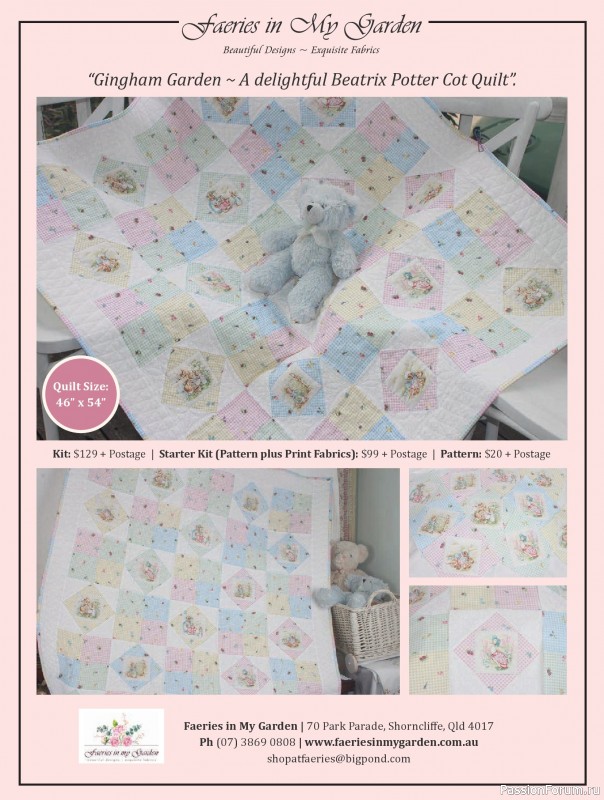 Коллекция проектов для рукодельниц в журнале &laquo;Australian Homespun №230 2026&raquo;