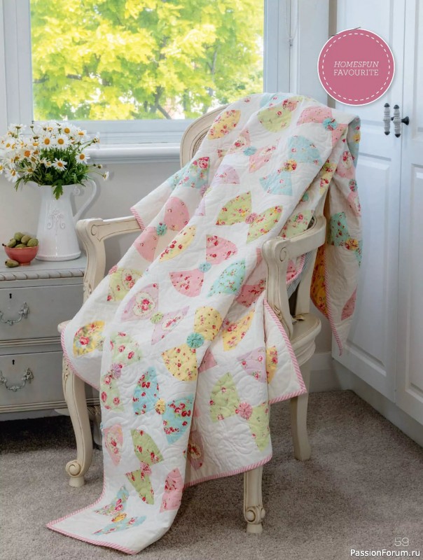 Коллекция проектов для рукодельниц в журнале «Quilters Companion №136 2025»