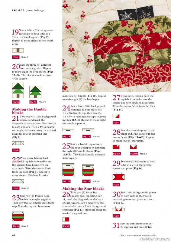 Коллекция проектов для рукодельниц в журнале «Todays Quilter №133 2025»