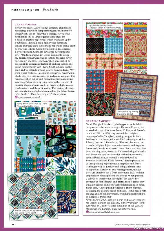 Коллекция проектов для рукодельниц в журнале «Todays Quilter №135 2025»