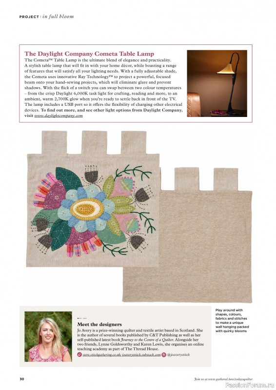 Коллекция проектов для рукодельниц в журнале &laquo;Todays Quilter №140 2026&raquo;