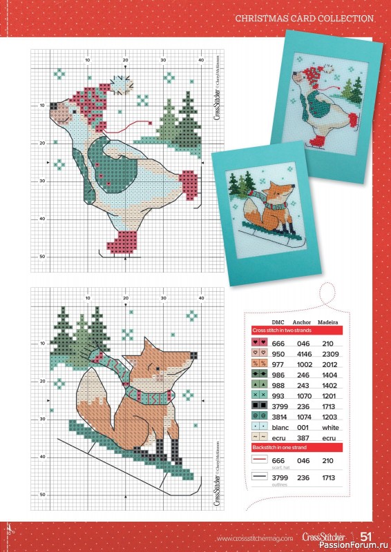 Коллекция вышивки в журнале «CrossStitcher №389 2022»