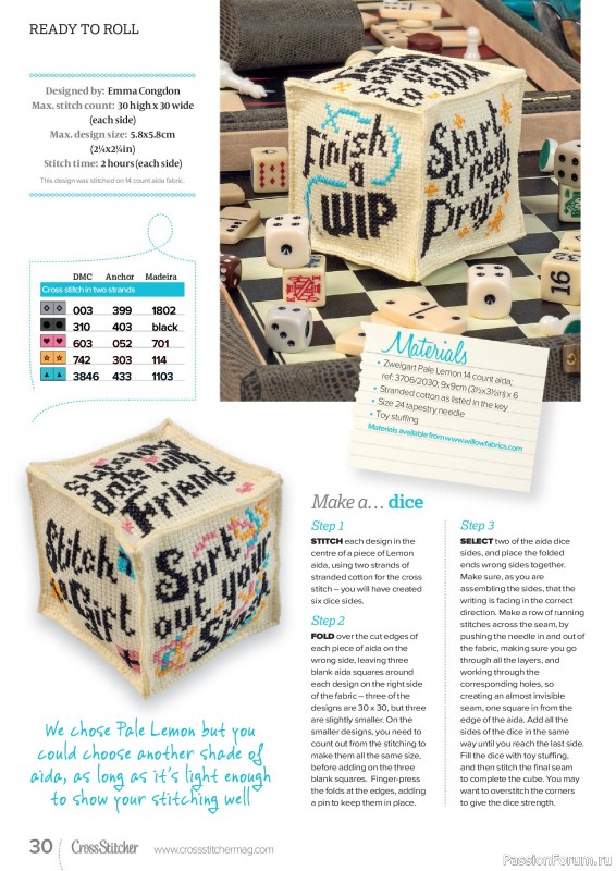 Коллекция вышивки в журнале &laquo;CrossStitcher №433 2026&raquo;