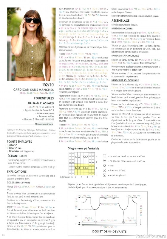 Вязаные модели в журнале &laquo;Plassard La Belle Laine №192 2025&raquo;