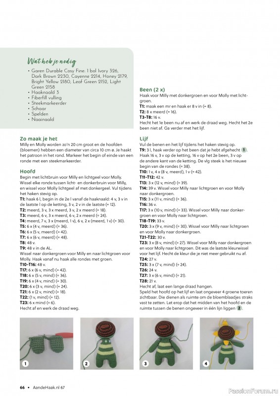 Вязаные проекты крючком в журнале &laquo;Aan de Haak №67 2026&raquo;