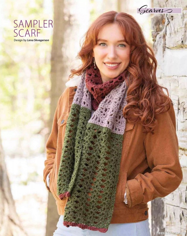 Вязаные проекты крючком в журнале «Crochet World Specials - Late Autumn 2025»