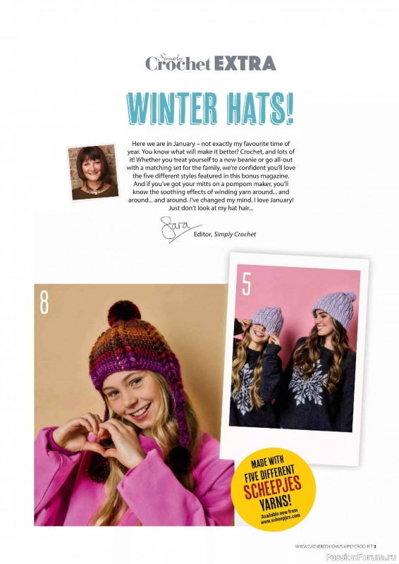 Вязаные проекты крючком в журнале &laquo;Simply Crochet №170 2025&raquo;