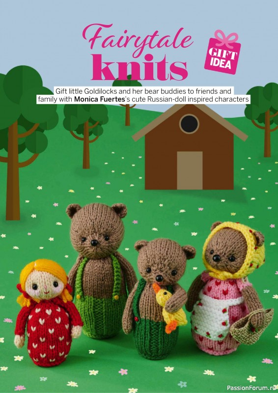 Вязаные проекты крючком в журнале «Simply Knitting - Your Knitted Christmas - 2025»